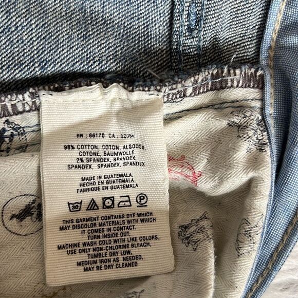 Anthropologie Holding Horses Painted Gable Boyfriend Shorts - Picture 13 of 13